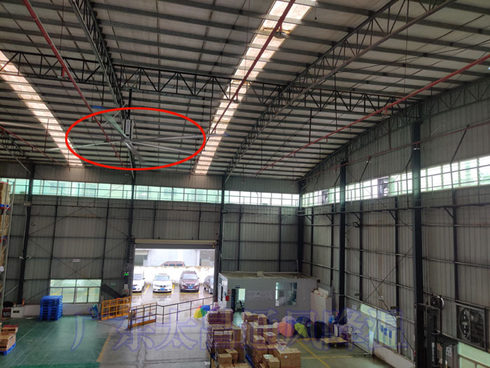 影響工業(yè)大風(fēng)扇轉(zhuǎn)動(dòng)速度的因素有哪些？